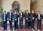 Susret sjemeništaraca Varaždinske biskupije s biskupom Božom Radošem